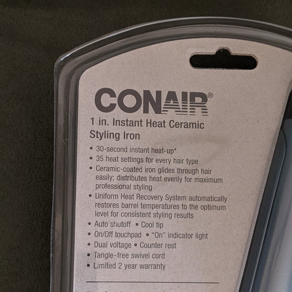 Conair Styling Iron - Picture 3 of 4